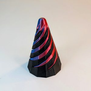 Dodec Pyramid - Spiral Pass-through Fidget Toy