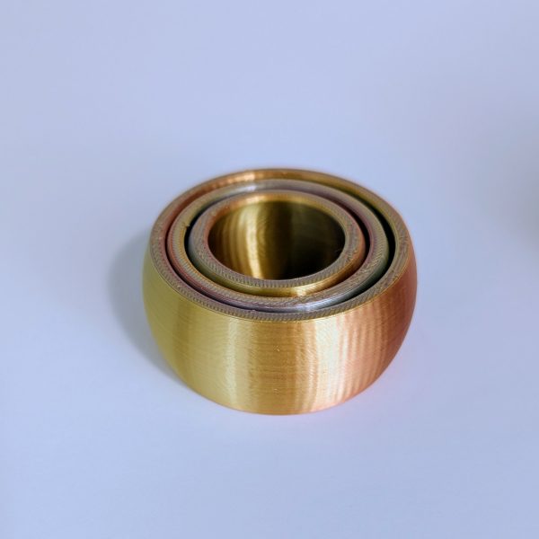 Tri-Color 3-Ring Fidget Sphere - Image 3