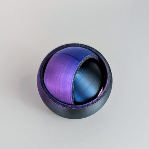Tri-Color 3-Ring Fidget Sphere